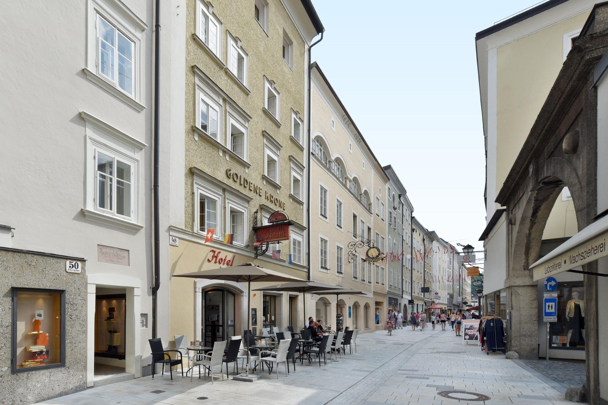 Hotel Krone 1512 Salzburg Eksteriør bilde